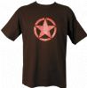 Red US Star T-Shirt